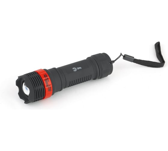 Фонарь ЭРА ручной карманный светодиодный 3W LED, регулируемый фокус, пластик, 3xAAA, блистер P3W Б0003940