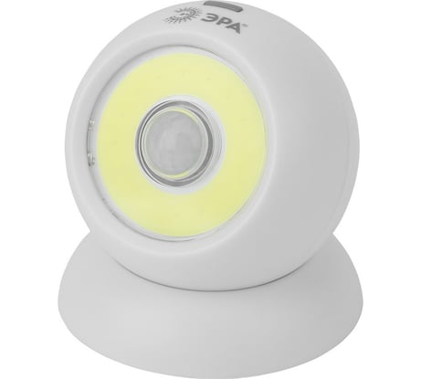 Фонарь-пушлайт ЭРА SB-802 Сфера-2 5Вт, COB, 3xAAA, датчик движения, магнит, блистер Б0036608