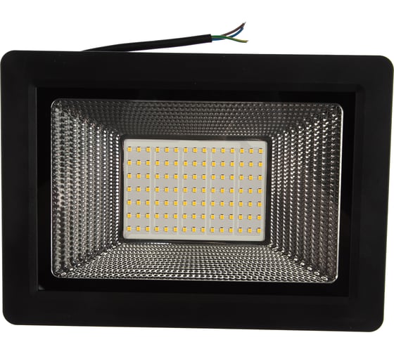 Светодиодный прожектор Uniel ULF-F19-100W/4000K IP65 175-250В BLACK UL-00005155 1