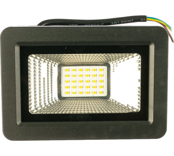 Светодиодный прожектор Uniel ULF-F19-30W/4000K IP65 175-250В BLACK UL-00005152