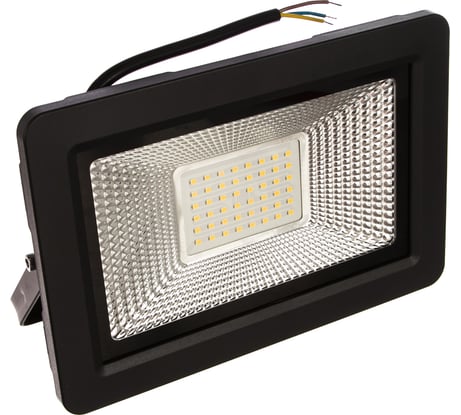 Светодиодный прожектор Uniel ULF-F19-50W/4000K IP65 175-250В BLACK UL-00005153