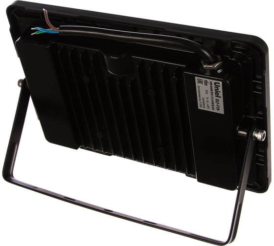 Светодиодный прожектор Uniel ULF-F19-50W/4000K IP65 175-250В BLACK UL-00005153