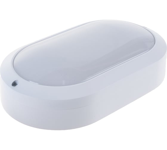 Влагозащищенный светодиодный светильник Uniel Овал ULW-K12A 10W/5000K IP54 WHITE UL-00005456