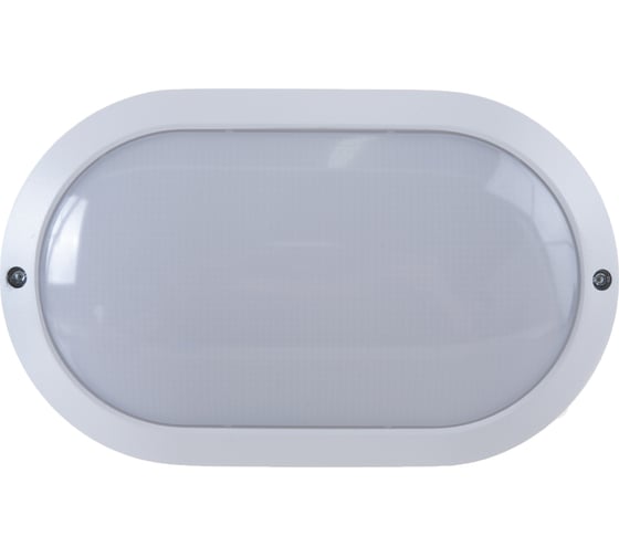 Влагозащищенный светодиодный светильник Uniel Овал ULW-K12A 10W/5000K IP54 WHITE UL-00005456
