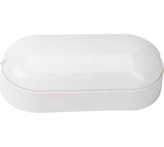 Светодиодный светильник Volpe влагозащищенный, овал ULW-Q225 12W/6500К IP65 WHITE UL-00005135