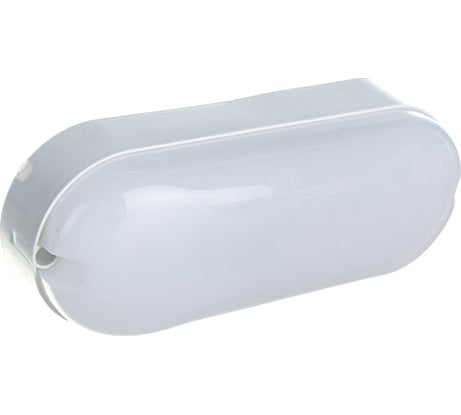 Светодиодный светильник Volpe влагозащищенный, овал ULW-Q225 8W/6500К IP65 WHITE UL-00005133