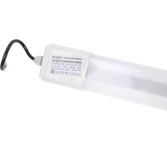 Накладной светодиодный светильник Volpe ULT-Q218 14W/DW IP65 WHITE UL-00002580