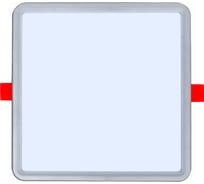 Встраиваемая светодиодная панель OGM с регулировкой, 15вт, 1200лм, 6500к, 175x175x24мм, квадрат / LP-21