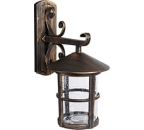 Светильник садово-парковый De Fran Е27 100Вт Сканди IP44 черненное золото N, EL-448DN