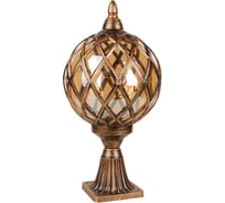 Светильник садово-парковый De Fran Е27 Маракеш IP44 черненное золото N, EL-804P1