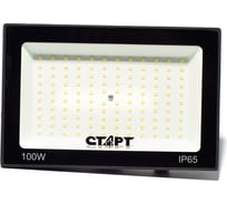 Универсальный светодиодный прожектор СТАРТ led fl 100w65 холодный белый 19375