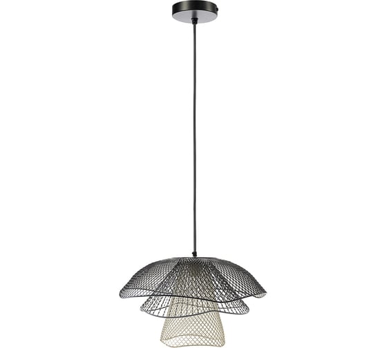 Подвесной светильник Bergenson Bjorn Vinger, 48x30 см, черный/серый/белый BB0000167