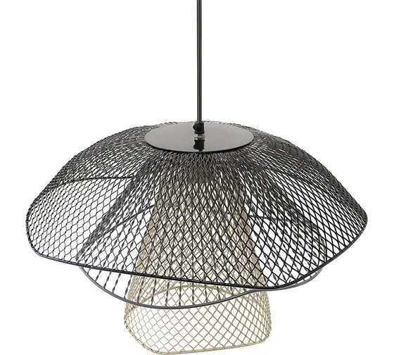 Подвесной светильник Bergenson Bjorn Vinger, 48x30 см, черный/серый/белый BB0000167