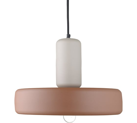 Потолочный светильник Bergenson Bjorn Juko, 43x31 см, бежевый/коричневый BB0000421