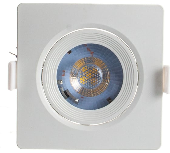 Светодиодный светильник ЭРА KL LED 21A-5 4K WH квадратный поворотн. LED SMD 5W 4000K, белый Б0037035
