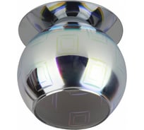 Светильник ЭРА DK88-2 декор 3D квадрат G9,220V, 35W, серебро/мультиколор Б0032366