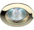 Светильник ЭРА KL1 GD литой простой MR16,12V, 50W золото C0043655 1