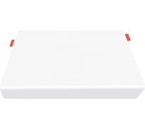 Светодиодный светильник Volpe Ulm-q251 18w/4000k white встраиваемый/накладной квадратный. белый свет (4000к). корпус белый. тм UL-00010712