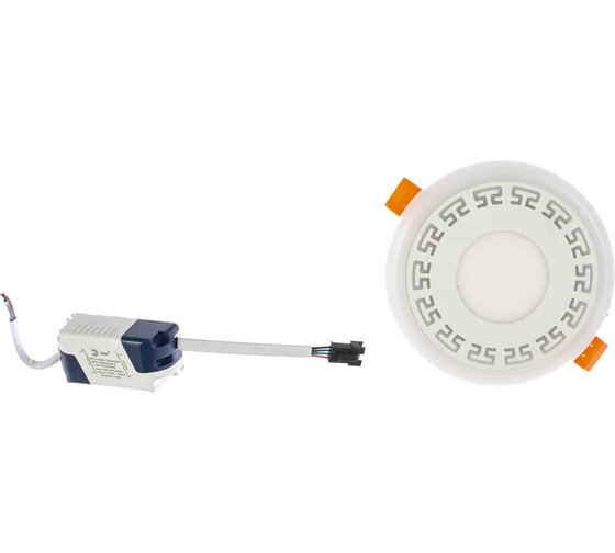 Светодиодный светильник ЭРА DK LED 12-6 WH круглый белая подсветка 3 3W Б0030399 1