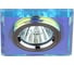 Светильник ЭРА DK8 CH/PR декор стекло квадрат MR16,12V/220V, 50W, хром/перламутр C0043790 1