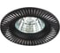 Алюминиевый светильник ЭРА KL32 AL/BK MR16,12V/220V, 50W черный/серебро C0043814 1