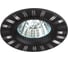 Алюминиевый светильник ЭРА KL33 AL/BK MR16,12V/220V, 50W черный/хром C0043820 1