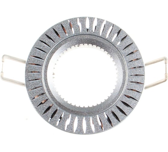 Алюминиевый светильник ЭРА KL31 AL/SL MR16,12V/220V, 50W серебро C0043816