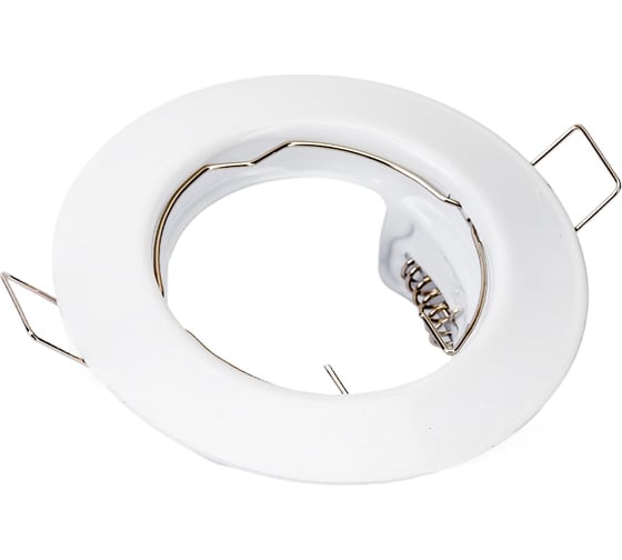 Штампованный светильник ЭРА ST3 WH MR16,12V/220V, 50W белый C0043801