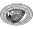 Штампованный поворотный светильник ЭРА ST7A CH/WH MR16,12V/220V, 50W белый/хром Б0036491 1