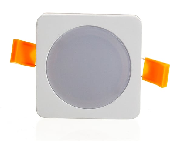 Светодиодный светильник ЭРА KL LED 13-5 WH квадратный 5W 4000K, белый Б0028275