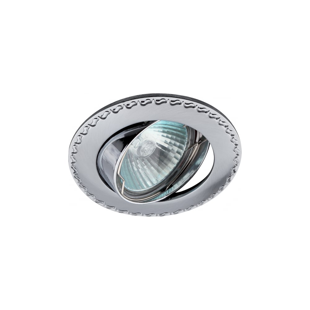 Светильник ЭРА KL23 А SCH/CН литой пов контур с рисунком MR16,12V/220V ...