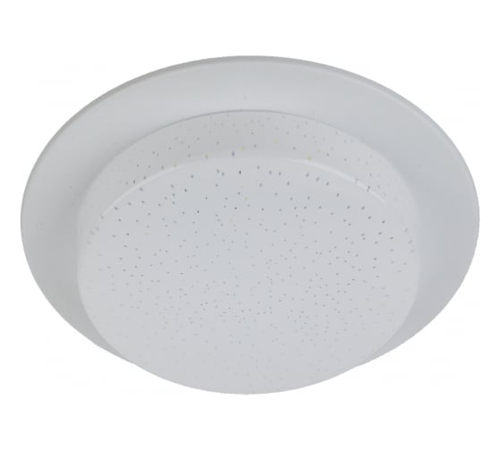 Светодиодный светильник ЭРА KL LED 14-9 WH круглый звездное небо 9W 4000K, белый Б0028259