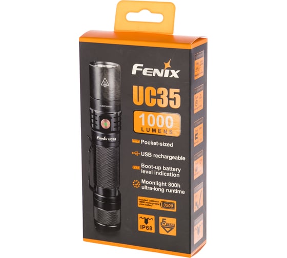 Фонарь Fenix UC35 v2.0 2018 3513