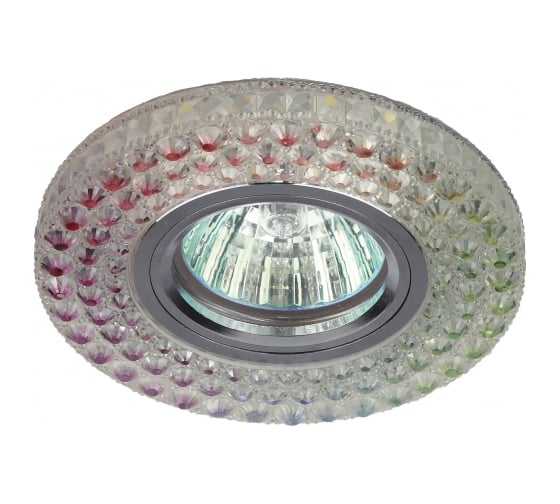 Светильник ЭРА DK LD15 SL RGB/WH декор cо светодиодной подсветкой MR16, мультиколор Б0028081