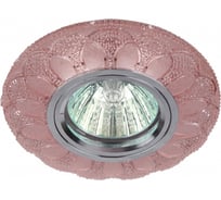 Светильник ЭРА DK LD5 PK/WH декор cо светодиодной подсветкой MR16, розовый Б0028089
