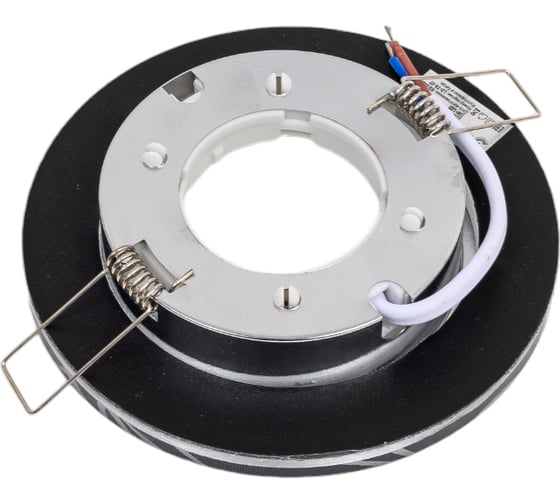 Светильник под лампу Gx53 ЭРА DK80 WH/BK 220V, 13W, белый/черный Б0019575