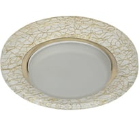 Светильник под лампу Gx53 ЭРА DK80 WH/GD 220V, 13W, белый/золото Б0019576