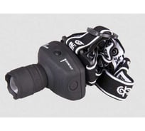 Фонарь H2-L1WZ-bk налобн. 1Вт LED, zoom, черн. ФАZА 2851437