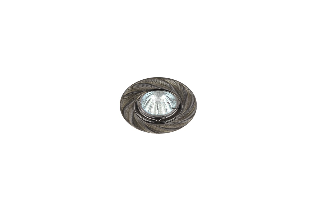 Светильник ЭРА KL62 SB литой MR16,12V/220V, 50W бронза Б0021509 ...