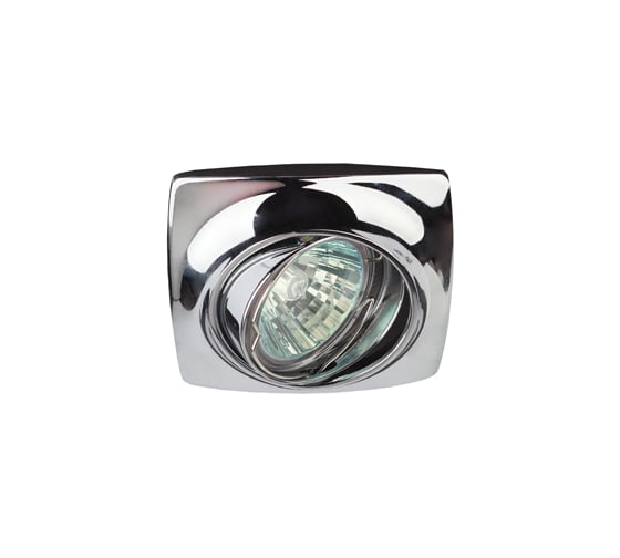 Светильник ЭРА KL63A CH литой пов. MR16,12V/220V, 50W хром Б0021521