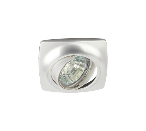 Светильник ЭРА KL63A PS литой пов. MR16,12V/220V, 50W перламутровое серебро Б0021523
