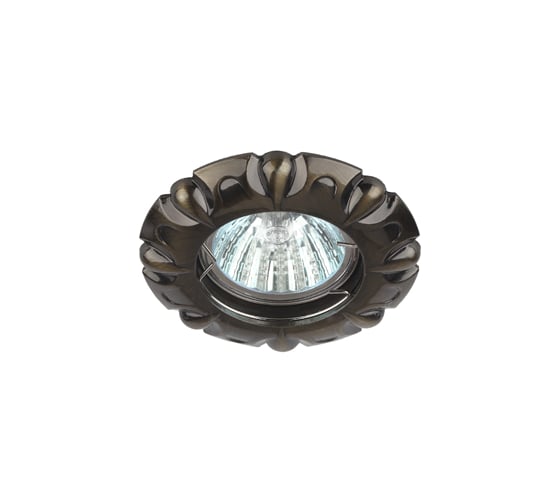 Светильник ЭРА KL66 SB литой MR16,12V/220V, 50W бронза Б0021517