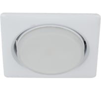 Светильник под лампу Gx53 ЭРА KL71 WH квадр.,220V, 13W,белый Б0017633