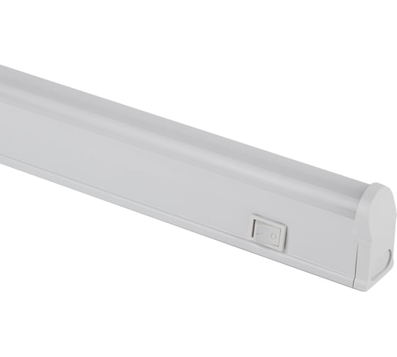 Линейный LED светодиодный светильник ЭРА LLED-01-16W-6500-W 16Вт 6500K L1172мм с выключателем Б0019782