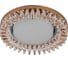 Светильник ЭРА DK LD20 TEA/WH декор cо светодиодной подсветкой Gx53, прозрачный Б0028066 1