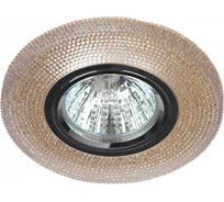 Светильник ЭРА DK LD1 BR декор cо светодиодной подсветкой, коричневый Б0018778