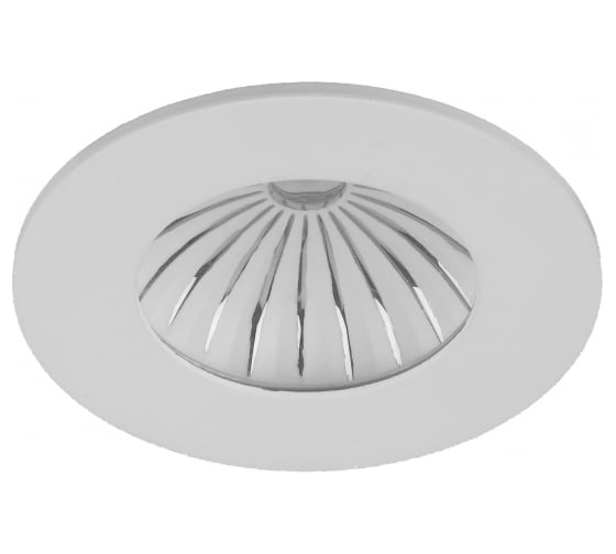Светодиодный светильник ЭРА DK LED 10-8 CH круглый даунлайт с рисунком 8W 4000K Б0030388 1