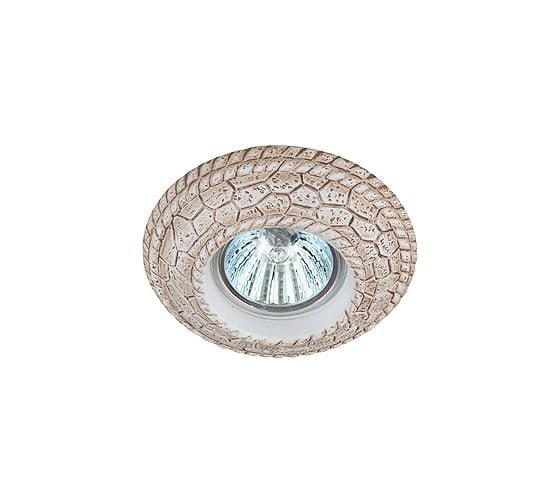 Светильник ЭРА DK78-5 декор гипс MR16,12V/220V, 50W, круглый, капучино Б0009313 1