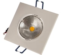 Светодиодный светильник ЭРА KL LED 10A WH-3K квадратный пов. LED COB 5W 3000K, белый Б0027796