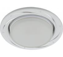 Светильник под лампу Gx53 ЭРА KL 77 AL/WH 220V, 13W, серебро/белый Б0036494